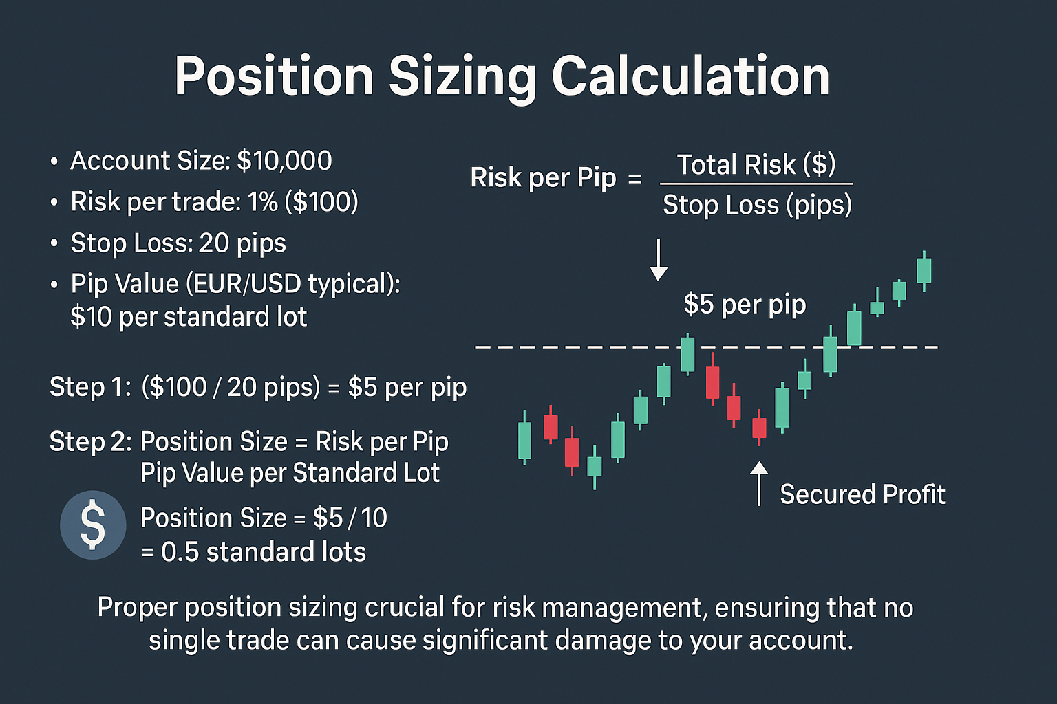 Position Size Calculation Example