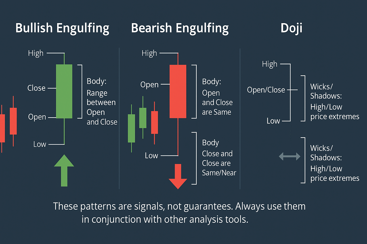 Key Candlestick Patterns